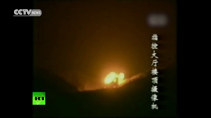 Footage of Chinese rocket disaster emerges online 20 years later -NO COMMENT 